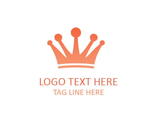 Abstract Creative Crown Logo for Artistic Brands