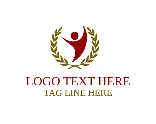 Abstract Education Growth Logo