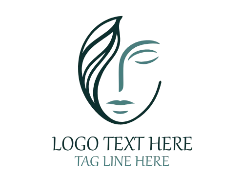 Abstract Feminine Line Art