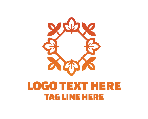 Abstract Floral Letter L Logo