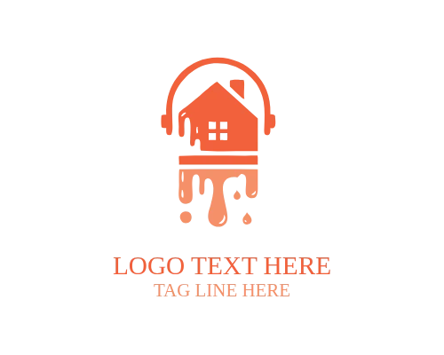 Abstract Flow Painting Logo