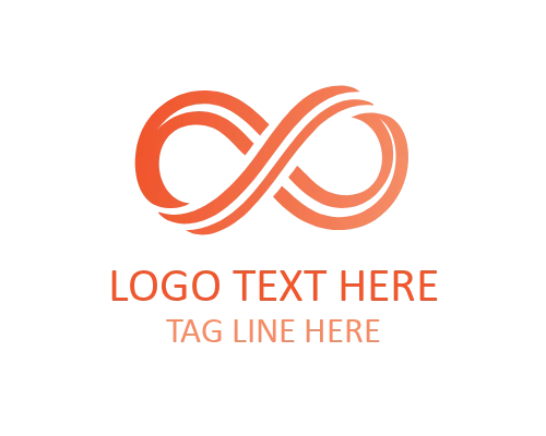  Abstract Flowing Loop Emblem for Modern Green Brands