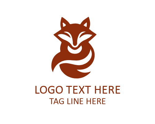 Abstract Fox Logo for Modern Identity