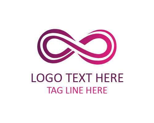  Abstract Geometric Loop Logo for Modern Green Brands