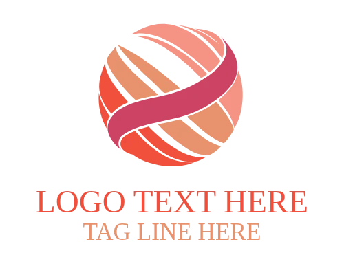 Abstract Globe Corporate Logo for International Branding