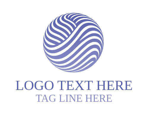 Abstract Globe Digital Logo for Tech Identity