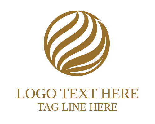 Abstract Globe Orbit Logo for Tech Branding