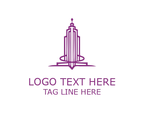 Abstract Home Real Estate Logo for Creative Property Branding