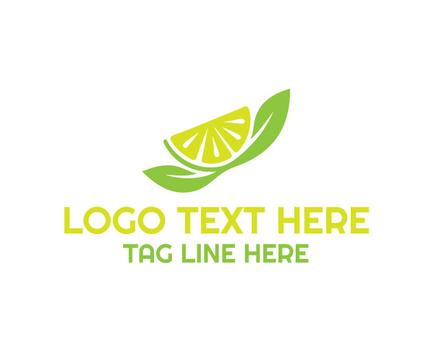 Abstract Lemon Logo