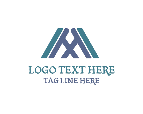 Abstract Letter A Logo
