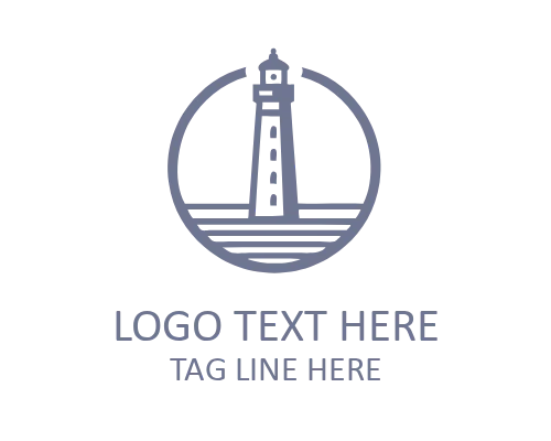 Abstract Lighthouse Logo for Creative Brand Identity