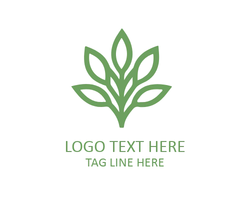 Abstract Linear Rose Logo