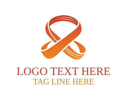 Abstract Minimal Loop Logo for Eco, Nature, and Organic Brands