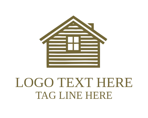 Abstract Modern Roofing Emblem Logo for Construction Brands