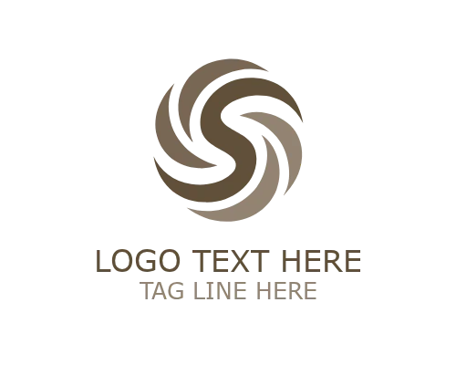 Abstract Motion Curve Logo