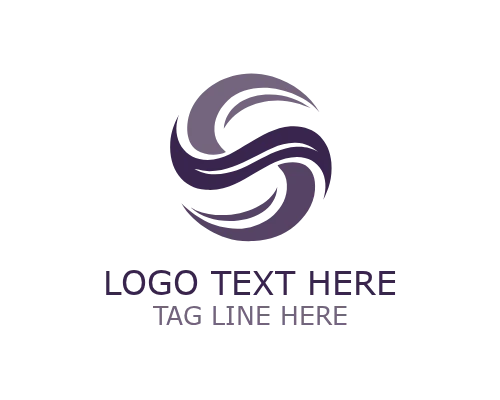 Abstract Motion Visual Logo