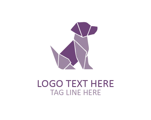  Abstract Origami Animal Logo