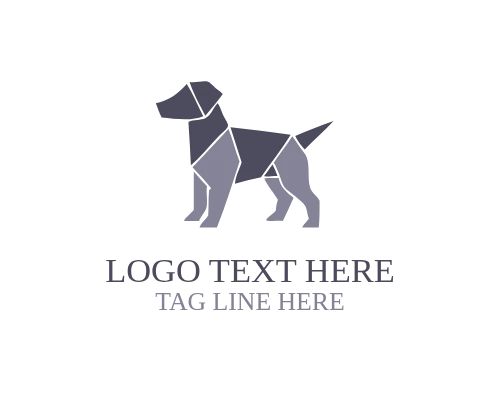 Abstract Paper Animal Logo