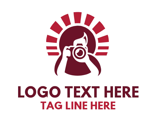 Abstract Photographer Logo