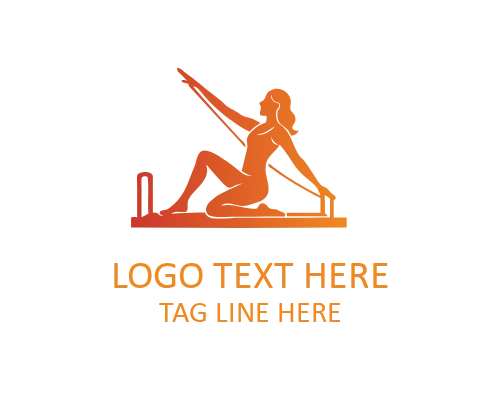 Abstract Pilates Logo