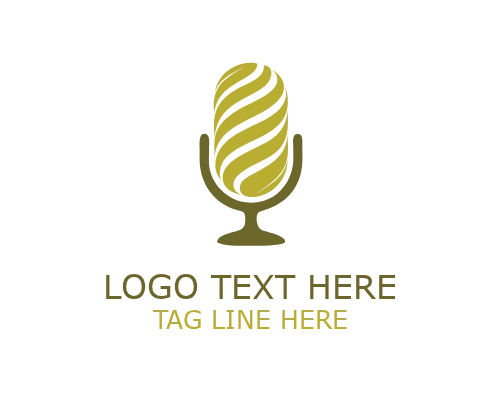 Abstract Podcast Sphere Logo for Global Audio Branding