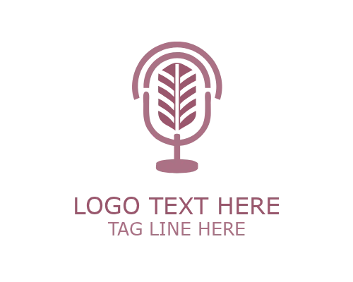 Abstract Podcast Wave Logo for Modern Audio and Media Branding