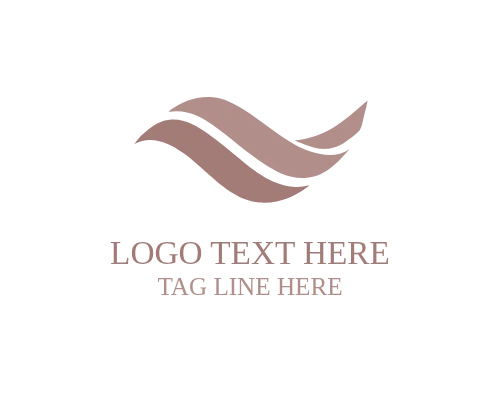 Abstract Ribbon Glide Logo for Smooth and Modern Branding