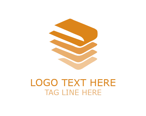 Abstract Ribbon Helix Logo for Innovation Branding