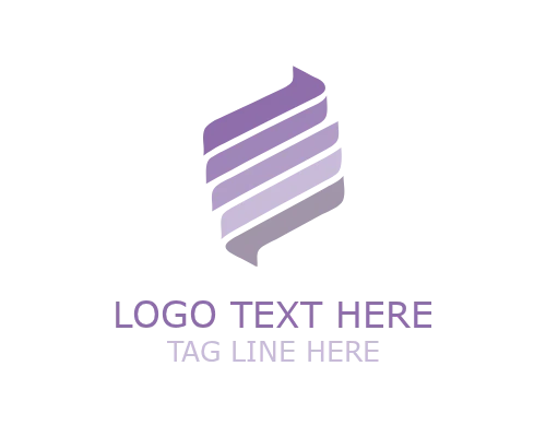 Abstract Ribbon Pulse Logo for Energy and Modern Branding