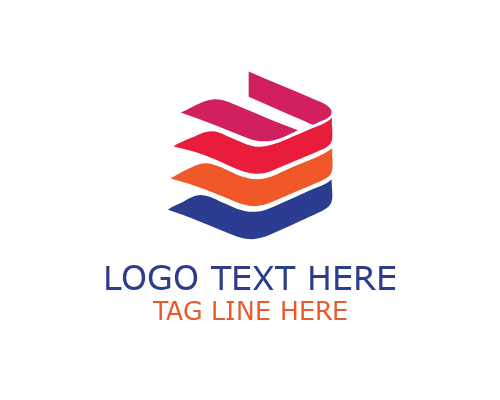 Abstract Ribbon Wave Logo for Creative and Modern Branding