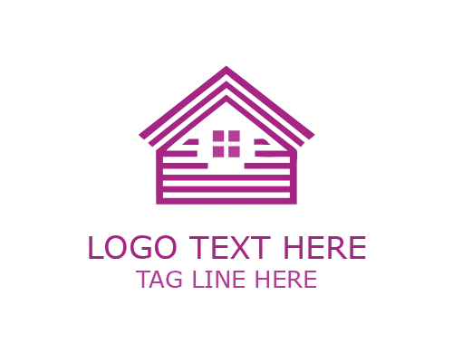 Abstract Roofing Brandmark