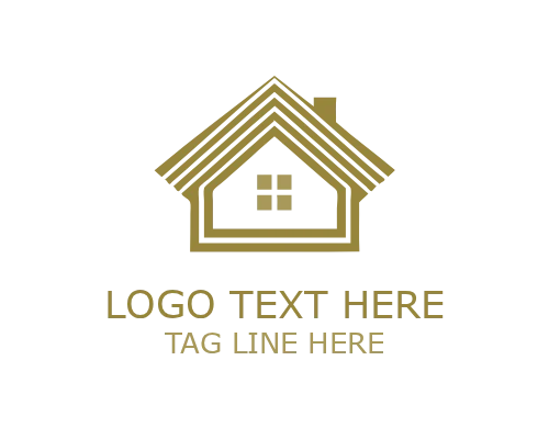 Abstract Roofing Creative Loop Logo
