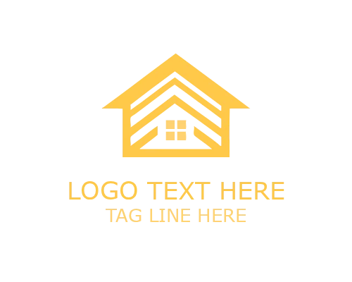 Abstract Roofing Curve Logo