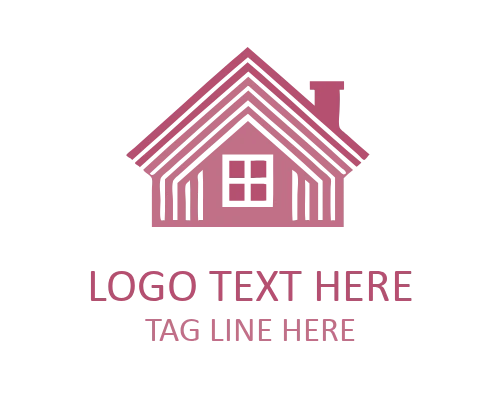 Abstract Roofing Frame Logo for Architecture and Construction Brands