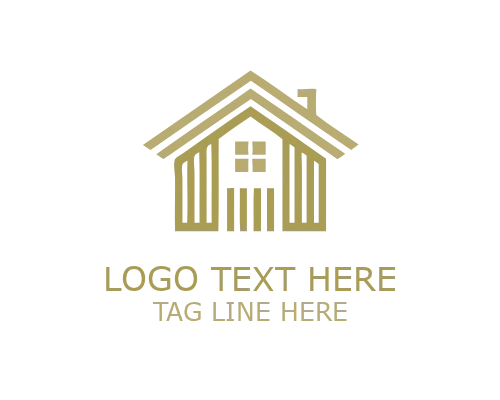 Abstract Roofing Modern Logo
