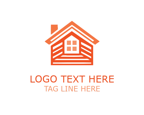 Abstract Roofing Peak Logo for Professional Contractor Branding