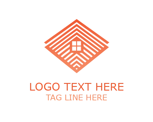 Abstract Roofing Smooth Logo