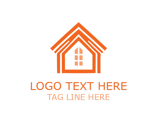 Abstract Roofing Spiral Logo
