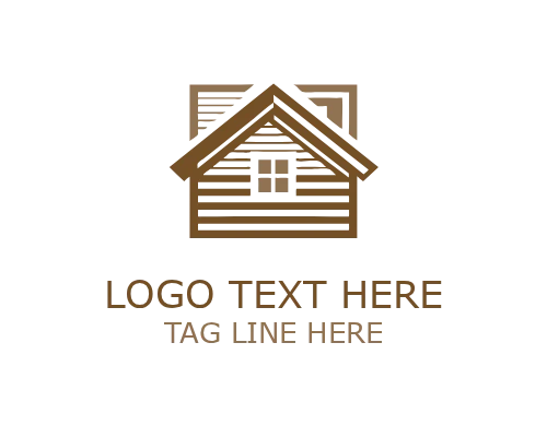 Abstract Roofing Vector Logo
