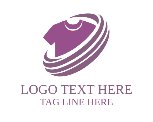 Abstract Shirt T Symbol Logo for Creative Branding