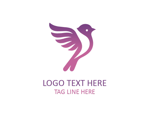Abstract Sparrow Logo Design