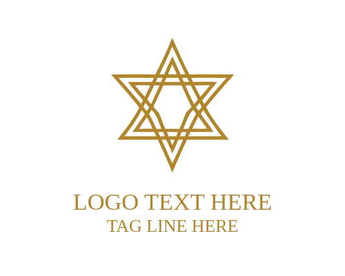 Abstract Star Logo for Creative Brand Identity