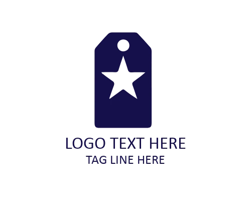 Abstract Tag Logo for Creative Branding