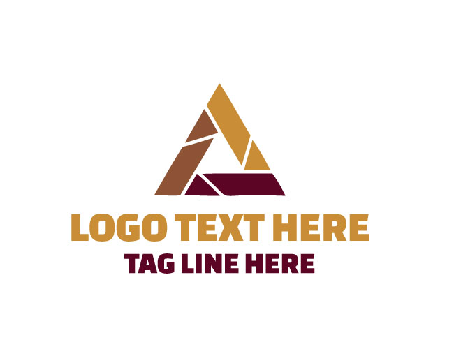 Abstract Triangle Balance Logo