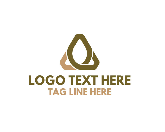 Abstract Triangle Energy Logo