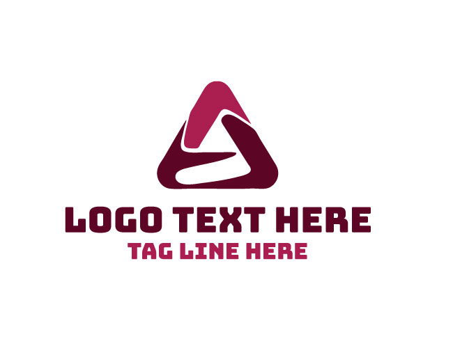 Abstract Triangle Infinity Logo
