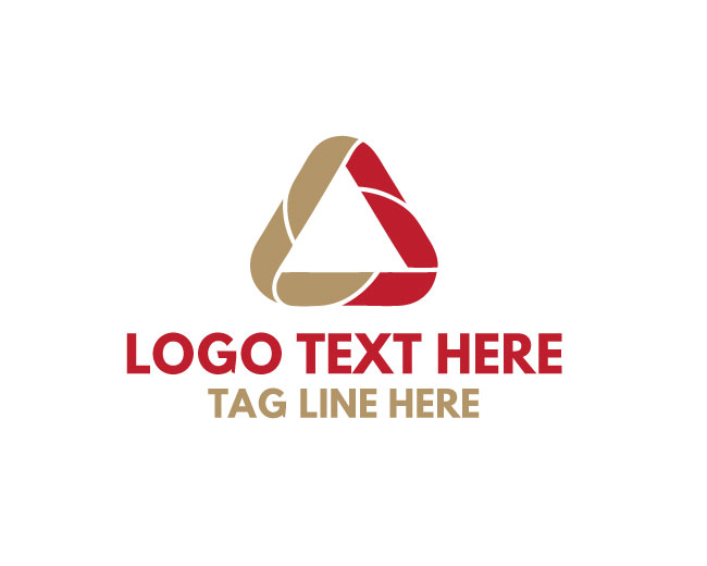 Abstract Triangle Motion Logo