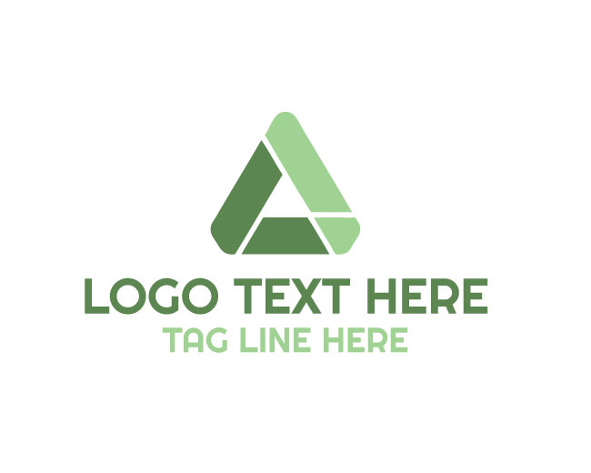 Abstract Triangle Pulse Logo