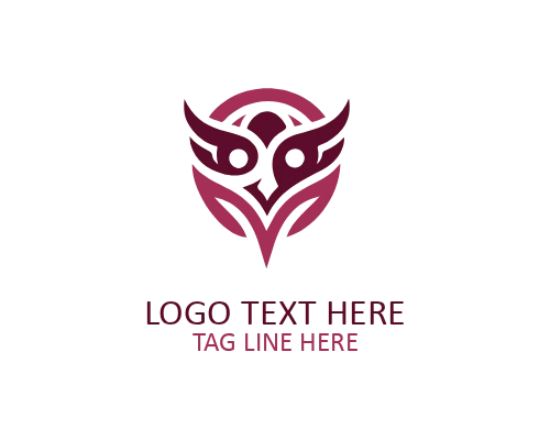 Abstract Tribal Symbol Logo
