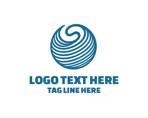 Abstract Wave Fusion Logo